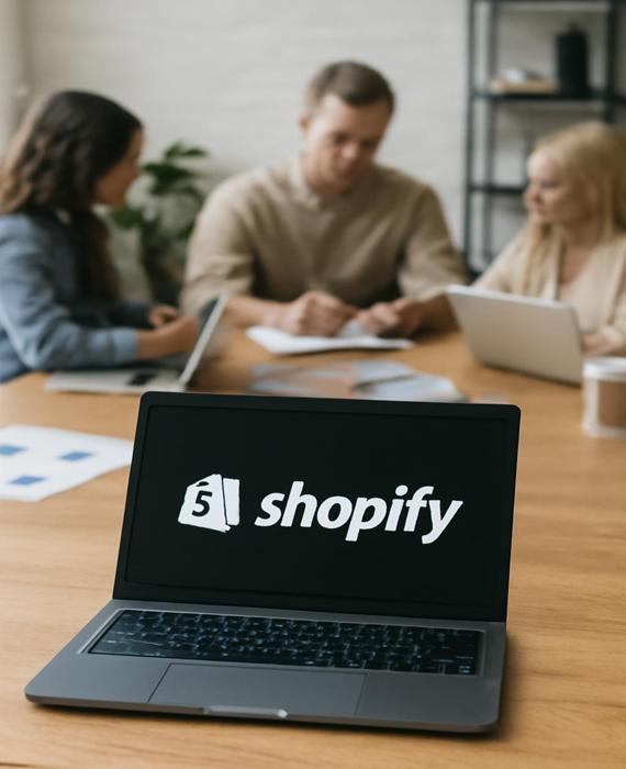 Shopify başarınızı destekleyen yaratıcı ve deneyimli ekip çalışması.